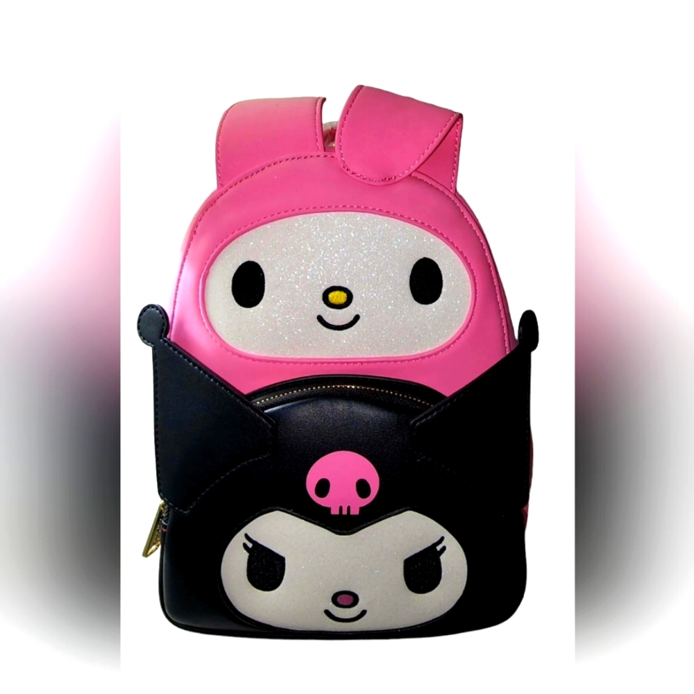 Loungefly Sanrio Hello Kitty My Melody and Kuromi